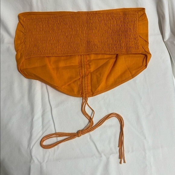 SHEIN Tied Backless Crop Top-SIZE L - Picture 4 of 5